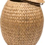Natural Hyacinth Storage Stool