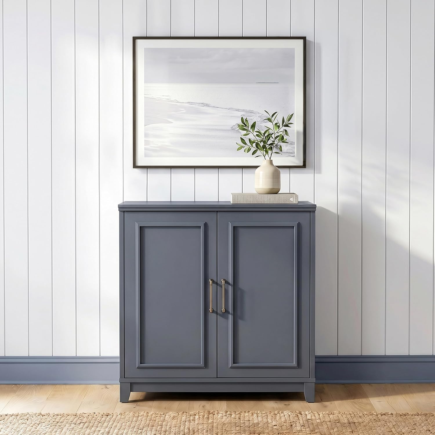 Slate Blue Storage Cabinet