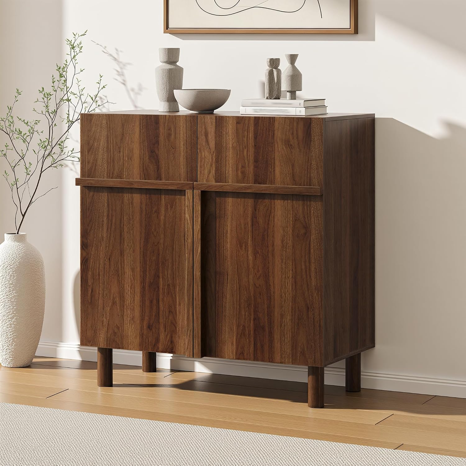 Walnut 2 Door Sideboard